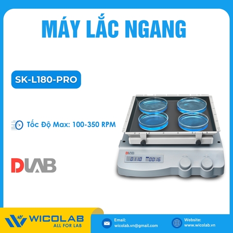 Máy Lắc Ngang Dlab SK-L180-S | Màn hình LED
