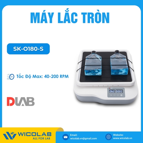 Máy Lắc Tròn Dlab SK-O180-S | Màn hình LED