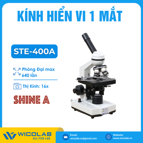 Kính Hiển Vi Sinh Học 1 Mắt Shinea Trung Quốc STE-400A