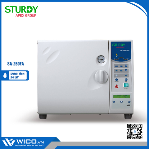 Nồi Hấp Tiệt Trùng Để Bàn Sturdy SA-260FA | 24 Lít