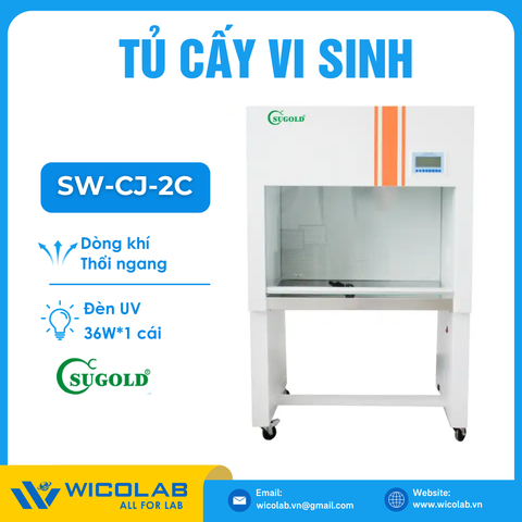 Tủ Cấy Trung Quốc Sugold SW-CJ-2C | Thổi Ngang