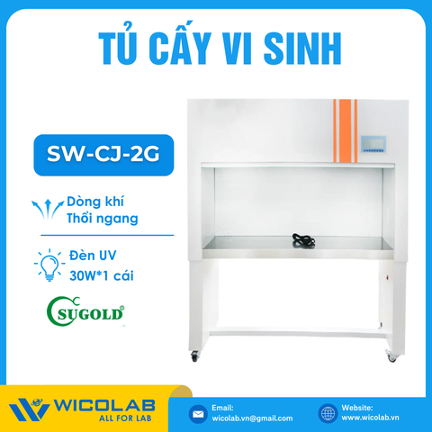 Tủ Cấy Trung Quốc Sugold SW-CJ-2G | Thổi Ngang