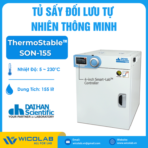 Tủ Sấy Đối Lưu Tự Nhiên Thông Minh Daihan Hàn Quốc SON-155 | 155 Lít