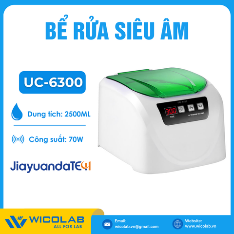 Bể Rửa Siêu Âm Mini Jiayuanda UC-6300 | 2500ml