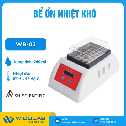Bể Cách Thuỷ Mini SH Scientific Hàn Quốc WB-02 | 240ML