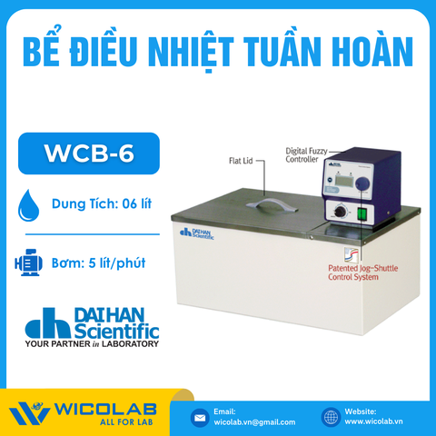 Bể Điều Nhiệt Tuần Hoàn Daihan WCB-6 | 6 Lít