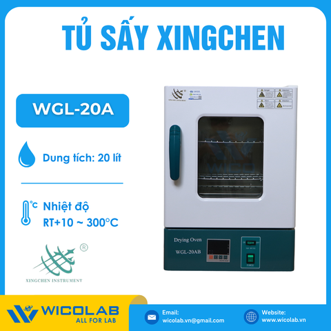 Tủ Sấy Đối Lưu Cưỡng Bức Xingchen 20 Lít WGL-20A