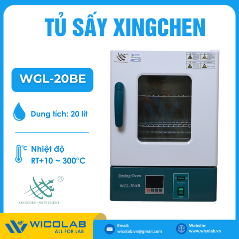 Tủ Sấy Đối Lưu Cưỡng Bức Trung Quốc WGL-20BE | 20 Lít