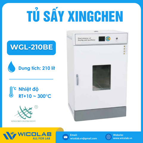 Tủ Sấy Đối Lưu Cưỡng Bức Xingchen WGL-210BE | 210 Lít