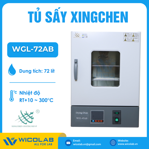 Tủ Sấy Kiểu Đứng 72 Lít WGL-72AB | Buồng Inox