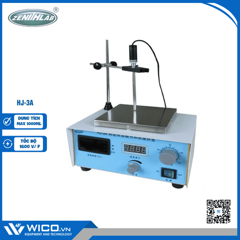 Máy Khuấy Từ Gia Nhiệt Zenith Lab HJ-3A