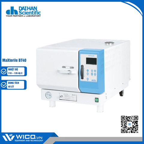 Nồi Hấp Tiệt Trùng Sấy Chân Không Daihan MaXterile BT40 | 40 Lít