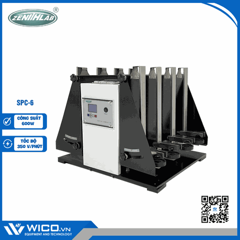 Máy Lắc Phễu Chiết Đứng Zenith Lab Trung Quốc SPC-6