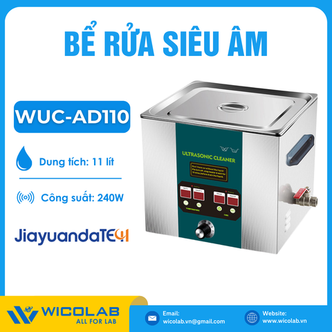 Bể Rửa Siêu Âm 11 Lít Jiayuanda WUC-AD110 | Màn Hình LED