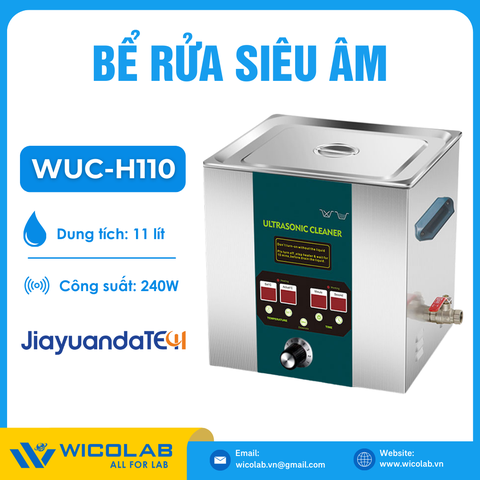 Bể Rửa Siêu Âm Jiayuanda WUC-H110 | 11 Lít - Tần số cao