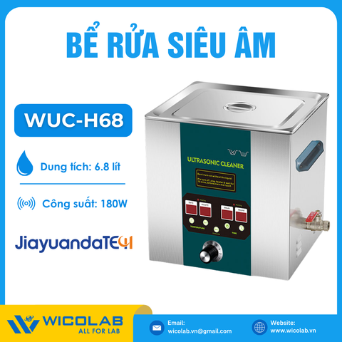 Bể Rửa Siêu Âm Jiayuanda WUC-H68 | 6.8 Lít - Tần số cao