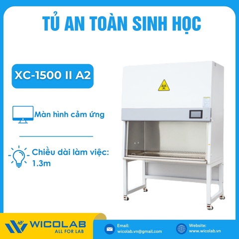 Tủ An Toàn Sinh Học Xingchen Trung Quốc XC-1500 II A2 | 1.3m