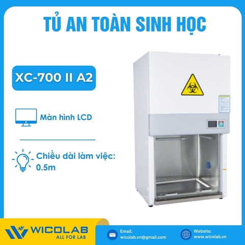 Tủ An Toàn Sinh Học Để Bàn Xingchen Trung Quốc XC-700 II A2 | 0.5m