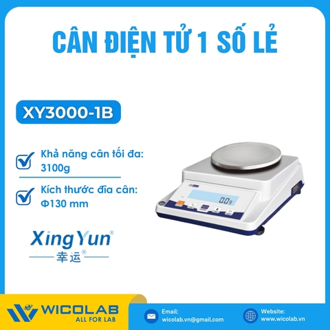 Cân Điện Tử 1 Số Lẻ Xingyun - Trung Quốc XY3000-1B | 3100g - 0.1g