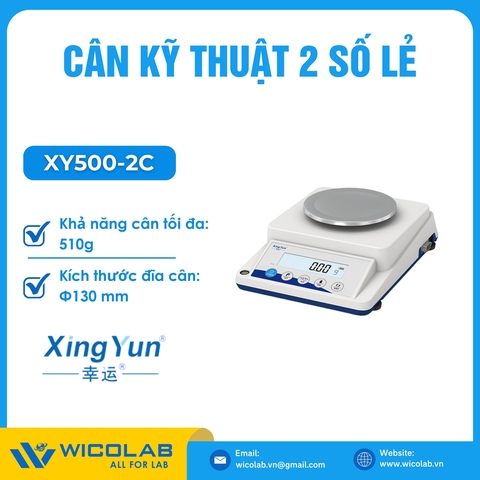 Cân Kỹ Thuật 2 Số Lẻ Xingyun - Trung Quốc XY500-2C | 510g - 0.01g
