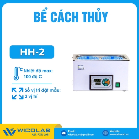 Bể Cách Thủy Xingchen - Trung Quốc HH-2 | 5 Lít