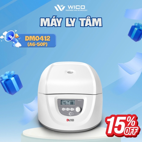 Máy Ly Tâm 4,500 Vòng/ Phút Dlab Mỹ DM0412 | Ống A6-50P