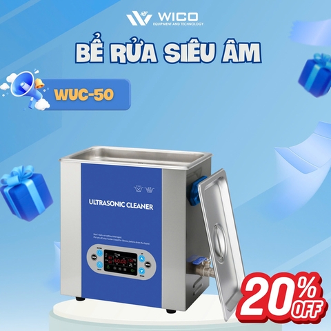 Bể Rửa Siêu Âm 5 Lít Jiayuanda WUC-50 ⭐ Màn Hình LCD