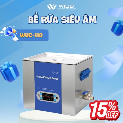 Bể Rửa Siêu Âm 11 Lít Jiayuanda WUC-110 ⭐ Màn Hình LCD