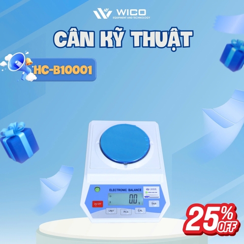 Cân Kỹ Thuật 1 Số Lẻ Labex Anh HC-B10001 | 1kg - 0.1g
