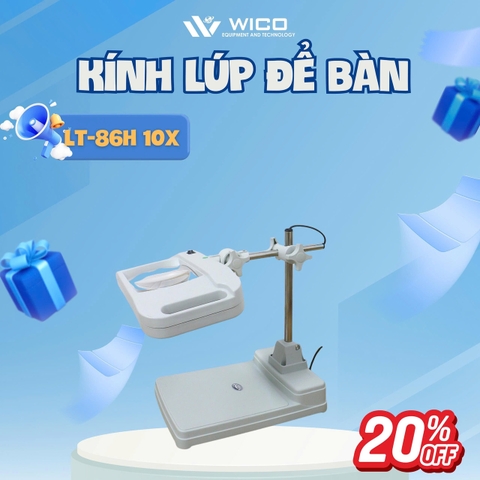 Kính Lúp Để Bàn Zhangfei Trung Quốc LT-86H (Kiểu thân cọc)