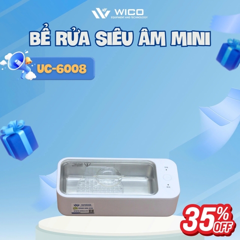 Bể Rửa Siêu Âm Cầm Tay UC-6008 ⭐ JIAYUANDA
