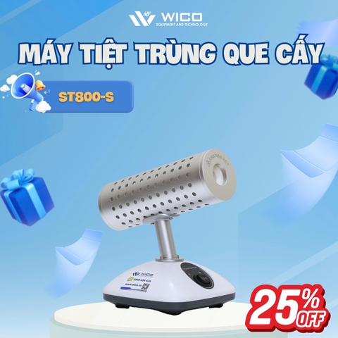 Máy Tiệt Trùng Que Cấy Chuyên Dụng Dlab ST-800S
