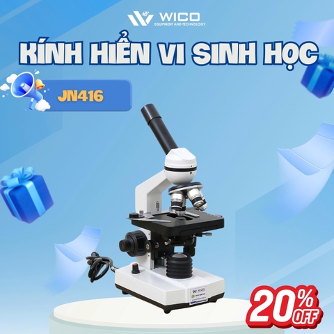 Kính Hiển Vi 1 Mắt 1600 Lần Trung Quốc JN-416