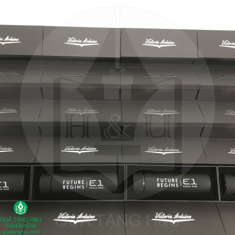 Bình Giữ Nhiệt Inox 304 Hiển Thị Nhiệt Độ - In logo lên Bình Giữ Nhiệt