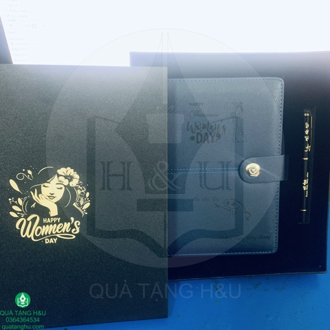 Bộ Quà Tặng Sổ Tay Và Bút Ký Khắc Theo Yêu Cầu – Món Quà Sang Trọng Và Ý Nghĩa Từ H&U