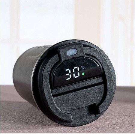 Ly Giữ Nhiệt Nắp Có Hiển Thị Nhiệt Độ – In, Khắc Logo Làm Quà Tặng Doanh Nghiệp Cao Cấp
