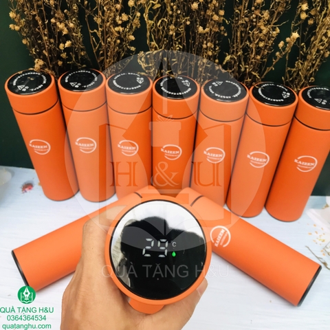 Quà Tặng Nhân Viên Bình Nước Giữ Nhiệt In Logo Và Khắc Tên Riêng