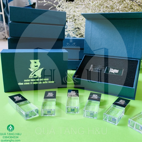 Sản Xuất USB Pha Lê Quà Tặng - Khách Hàng EVNCPC