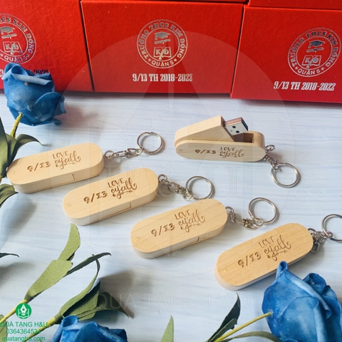 USB Gỗ In Khắc Logo Theo Yêu Cầu Đựng Trong Hộp Giấy Sang Trọng – Giải Pháp Quà Tặng Doanh Nghiệp Tại Đà Nẵng