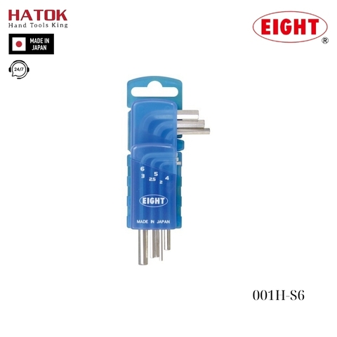 Bộ lục giác có lỗ EIGHT 001H-S6 Nhật Bản