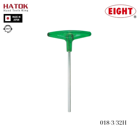 Lục giác chữ T hệ inch EIGHT 018-3/32H Nhật Bản