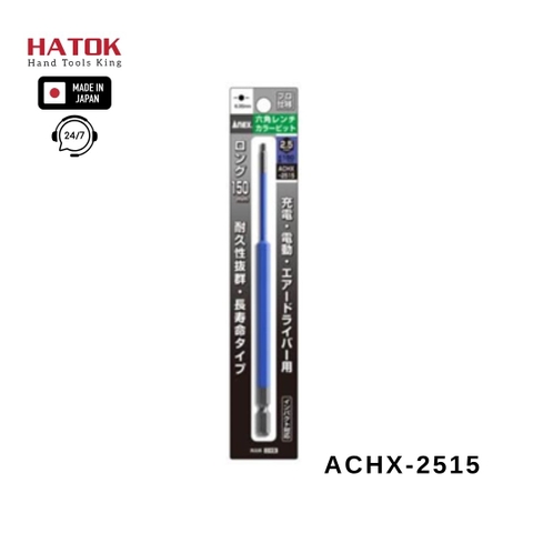 Mũi vít đầu lục giác ANEX ACHX-2515 Nhật Bản