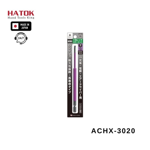 Mũi vít đầu lục giác ANEX ACHX-3020 Nhật Bản
