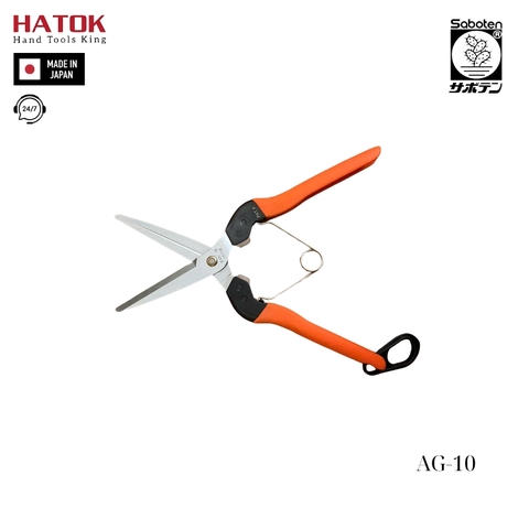 Kéo thu hoạch lưỡi thẳng Saboten AG-10 Nhật Bản