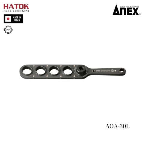 Cần xiết bulong tự động size 30mm Anex AOA-30L Nhật Bản