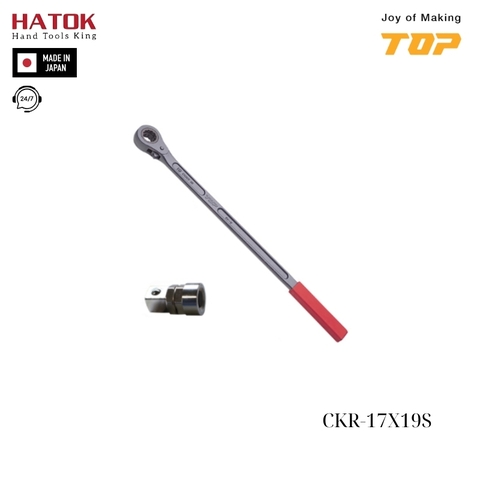 Bộ cờ lê 2 đầu tuýp phẳng đuôi dài TOP KOGYO CKR-17X19S Nhật Bản