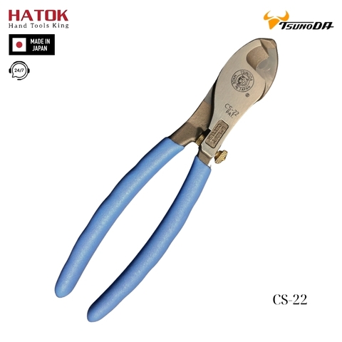 Kìm cắt cáp kết hợp tuốt dây Tsunoda CS-22 Nhật Bản