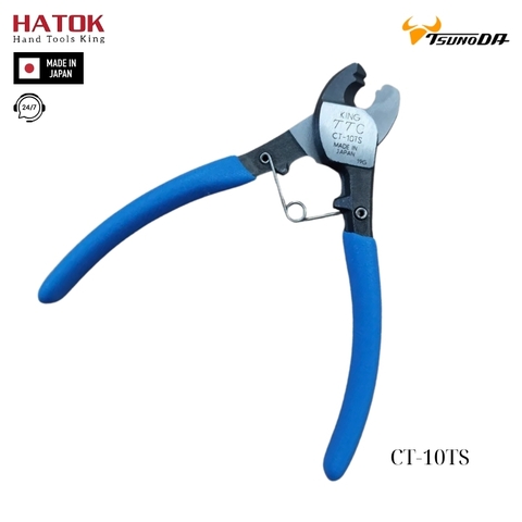 Kìm cắt cáp mini Tsunoda CT-10TS Nhật Bản