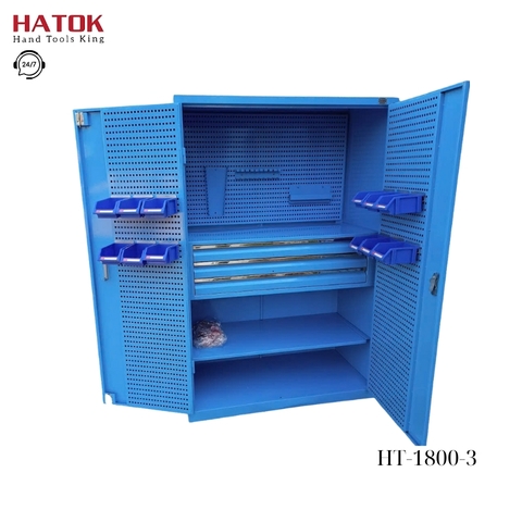 Tủ đựng đồ nghề 2 cánh 3 ngăn kéo HT-1800-3