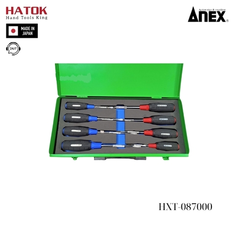 Bộ tô vít 8 cây Anex HXT-087000 Nhật Bản
